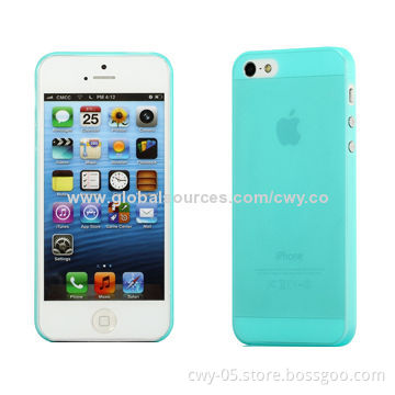 Ultra slim 0.45mm PC case for iPhone 5